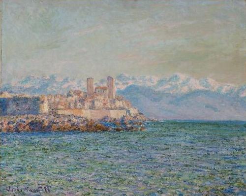 Claude Monet The Fort of Antibes Sweden oil painting art